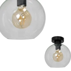 Sklep Kaja Uniwersalna, pojedyncza lampa sufitowa kula MLP6573 SOFIA | Kaja