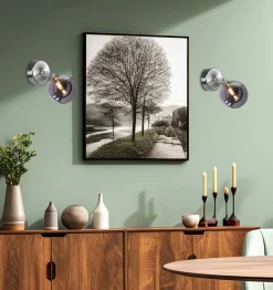 Sklep Kaja Uniwersalny kinkiet z m kloszem 91-20963 z serii RODIA | Kaja Oświetlen