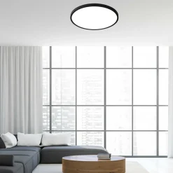 Sklep Kaja Uniwersalny plafon LED ⌀48cm LP-2505/1C-48 BK CALIFORNIA | Kaja