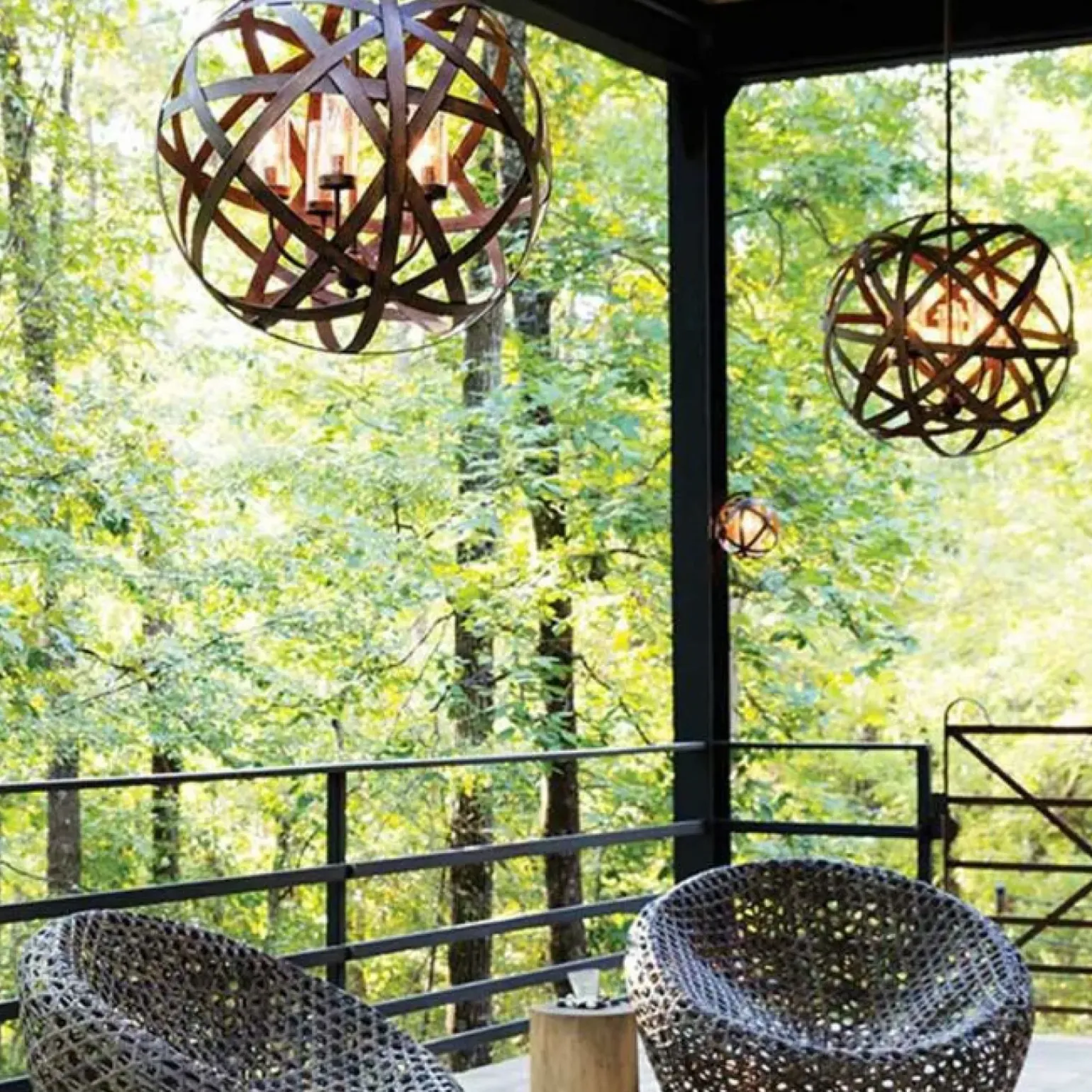 Cheap Vintage lampa wisząca, ze szkłem HK-CARSON-5P z serii CARSON Żyrandole Nowoczesne