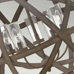 Cheap Vintage lampa wisząca, ze szkłem HK-CARSON-5P z serii CARSON Żyrandole Nowoczesne