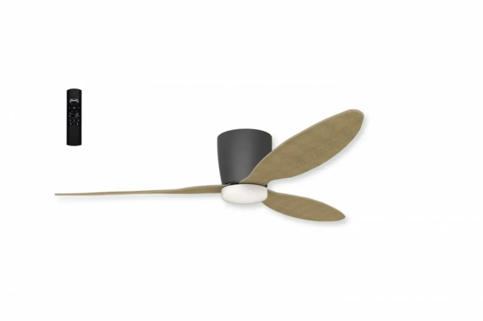 Sklep Kaja Wentylator z lampą LED drewniane skrzydła AZ4450 VENETI | Kaja