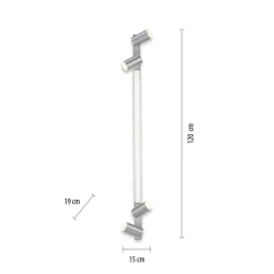 Cheap Świecąca listwa LED z reflektorami na pilot 6121-95 z serii PURE-LINES Żyrandole Nowoczesne