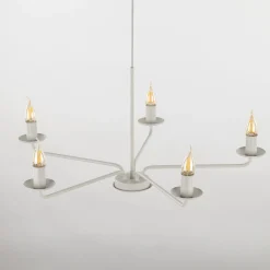 Sklep Kaja Świecznikowa lampa wisząca do salonu TK 10253 LIMAL BEIGE | Kaja