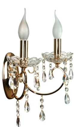 Sklep Kaja Świecznikowy, dwuramienny kinkiet 22-98323 AURORA | Kaja Oświetlenie