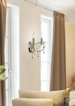 Sklep Kaja Świecznikowy, dwuramienny kinkiet 22-98323 AURORA | Kaja Oświetlenie