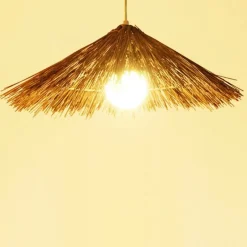 Store Wiklinowa lampa wisząca do sypialni ABR-NLW37-BH-E27 BOHO | Kaja Żyrandole Nowoczesne