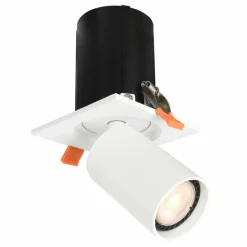 Sklep Kaja Wpustowa oprawa w formie ruchomej tuby SPL-50310-1S WH TERMO | Kaja