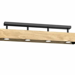 Store Wąska, drewniana lampa sufitowa LX 1643 MAISON | Kaja Oświetlenie Żyrandole Nowoczesne