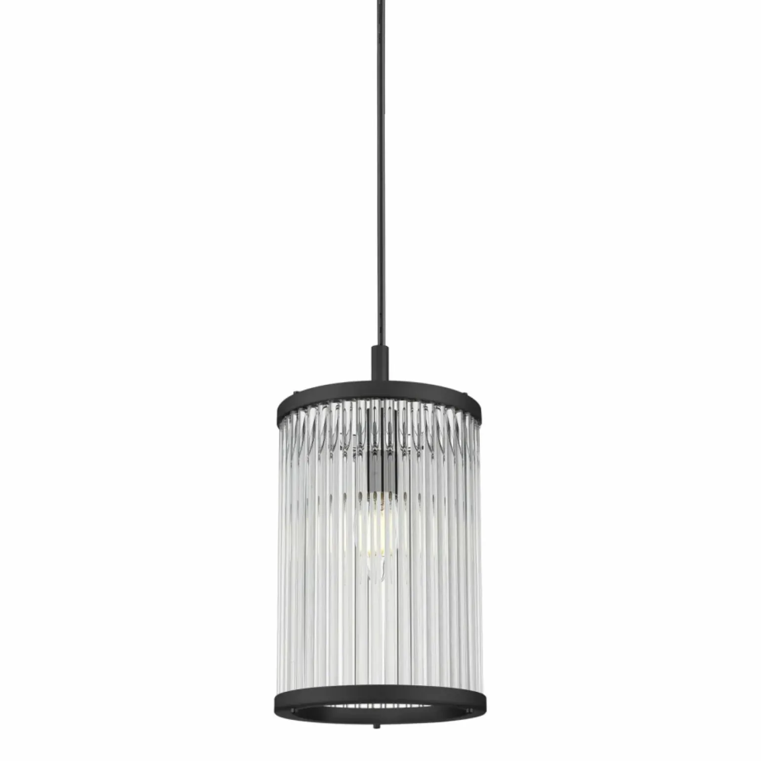 Shop Wąska lampa wisząca ze smukłym kloszem P0528-01F-P7AC SERGIO | Kaja Żyrandole Nowoczesne