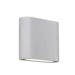 Sklep Kaja Wąska, ledowa, biała lampa ścienna MB2020S RICKY | Kaja Oświetlenie