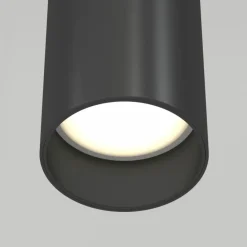 Store Wąska, smukła tuba wisząca na żarówkę GU10 P075PL-01B z serii FOCUS Żyrandole Nowoczesne