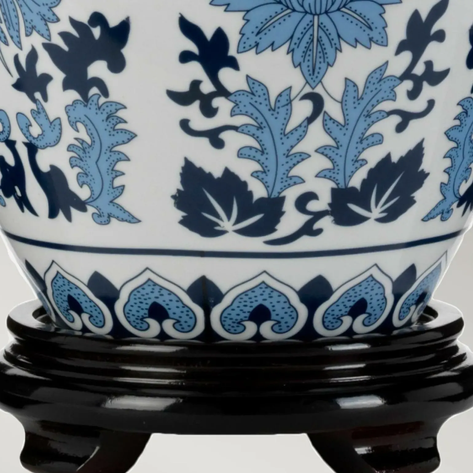 Sklep Kaja Wyjątkowa lampa stołowa, niebieska DL-LINYI-TL z serii LINYI