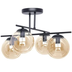 Hot Wyjątkowa lampa sufitowa z czterema kloszami K-5161 z serii DELTA Żyrandole Nowoczesne