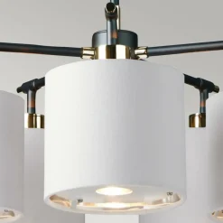 Fashion Wyjątkowa lampa wisząca, biała BALANCE5-BKPN z serii BALANCE Żyrandole Nowoczesne