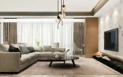 Cheap Wyjątkowa lampa wisząca do salonu, trzy klosze K-5338 z serii VELA Żyrandole Nowoczesne