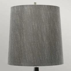 Sklep Kaja Wysoka lampa podłogowa, ciemnoszara ASCENT-FL-BLK z serii ASCENT