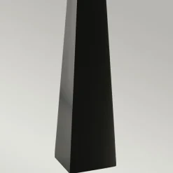 Sklep Kaja Wysoka lampa podłogowa, ciemnoszara ASCENT-FL-BLK z serii ASCENT