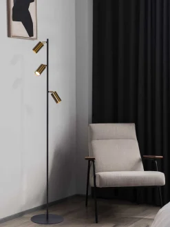 Sklep Kaja Wysoka lampa stojąca z regulowanymi tubami K-4905 ALTER | Kaja