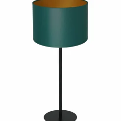 Sklep Kaja Wysoka lampka stołowa z walcowym abażurem LX 3554 z serii ARDEN | Kaja