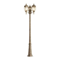 Sklep Kaja Wysoka latarnia ogrodowa ze zdobionymi ramionami O414FL-03GB FLEUR