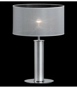 Sklep Kaja Wysoka, metaliczna lampa stołowa do salonu 67548 NODO | Kaja