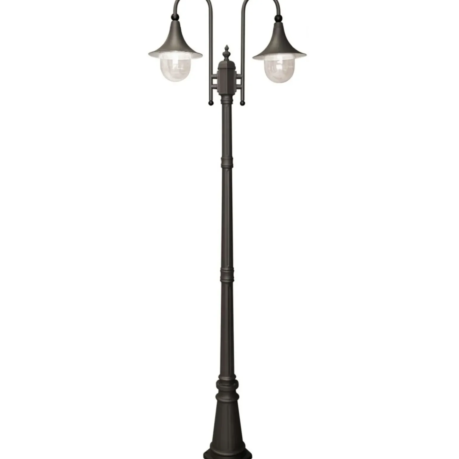 Sklep Kaja Wysoka zewnętrzna dwuramienna latarnia K-8132 CZ BOSTON | Kaja