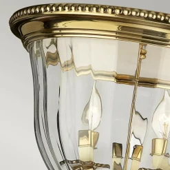 Sklep Kaja Wysoki plafon wewnętrzny, złoty HK-CAMBRIDGE-F-B z serii CAMBRIDGE