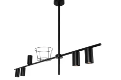 Store Wyszukana lampa sufitowa na pięć żarówek i kwiatka K-4757 z serii ROCCO Żyrandole Nowoczesne