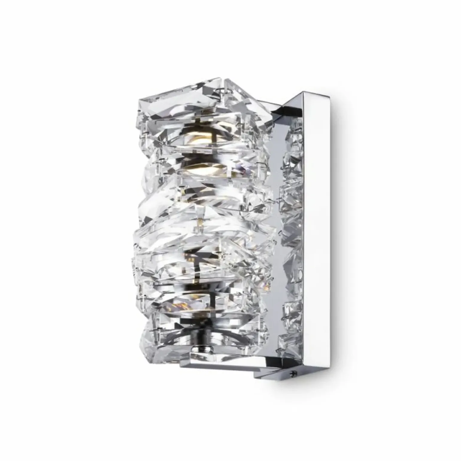 Sklep Kaja Wytworny kinkiet ścienny, kryształowy MOD124WL-L6CH3K z serii COIL