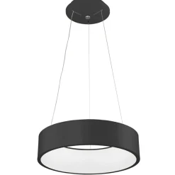 Best Sale Żyrandol czarna obręcz LED ⌀45,5 3945-832RP-BK-3 CHIARA | Kaja Żyrandole Nowoczesne