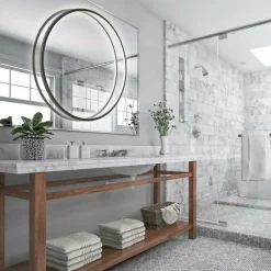 Best Sale Żyrandol do łazienki LED 3000K LP-999/1P S BK MIRROR | Kaja Żyrandole Nowoczesne