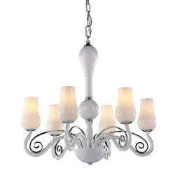 Sklep Kaja Żyrandol do eleganckiego wnętrza MD10904-6A LYBRA | Kaja Oświetlenie