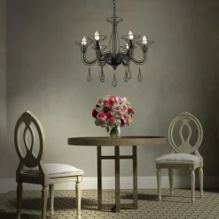 Sklep Kaja Żyrandol nowoczesny świecznik LP-6756/6P TARRAGONA | Kaja Oświetlenie