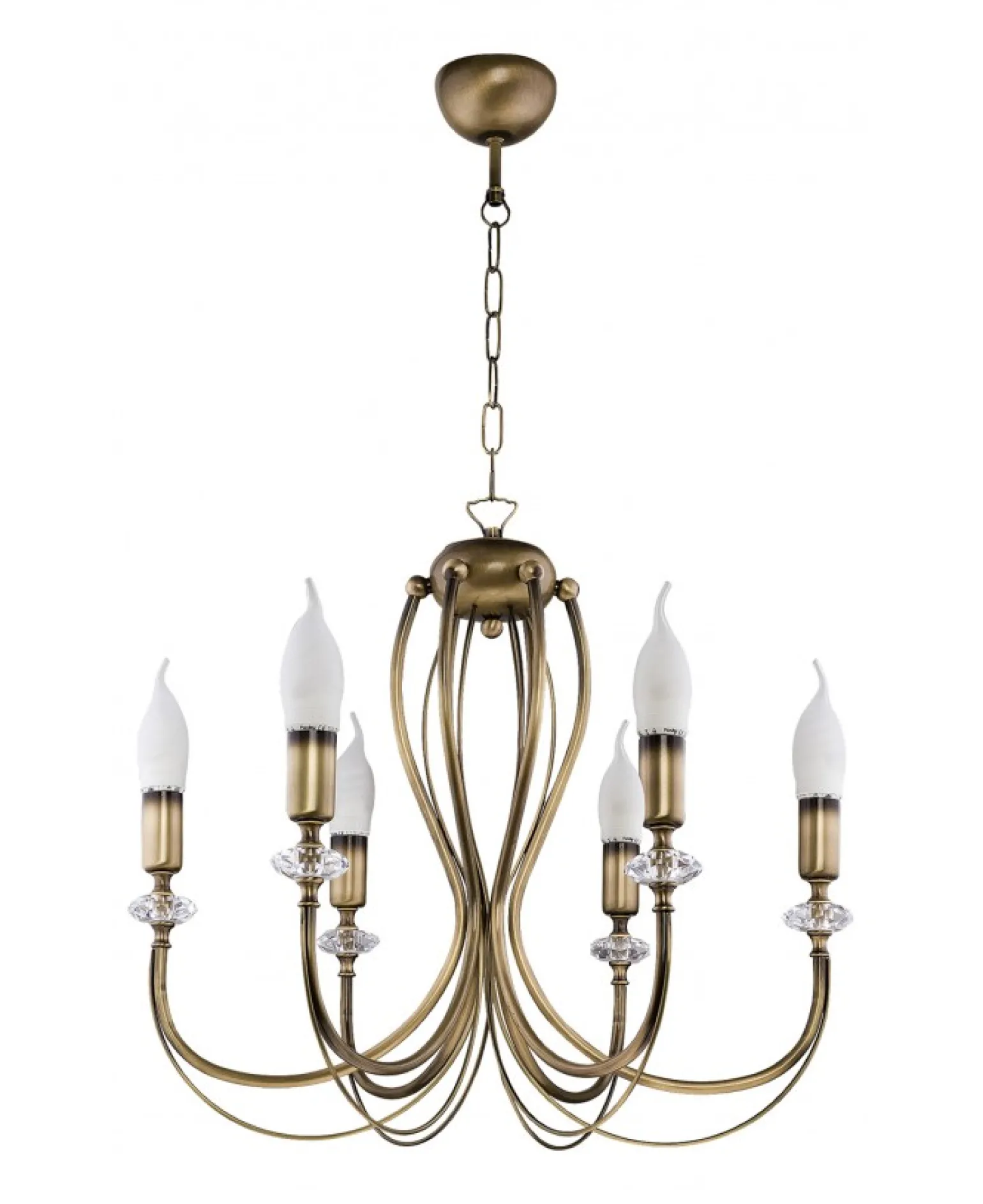 Sklep Kaja Żyrandol pałacowy w kolorze patyny JUP 1612 MELODY | Kaja Oświetlenie