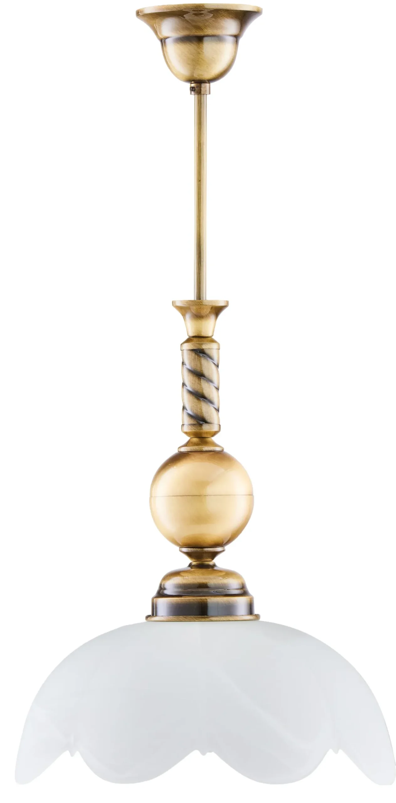 Sklep Kaja Żyrandol w kolorze antycznego złota JUP 2 JUPITER | Kaja Oświetlenie