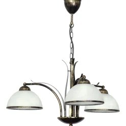 Sklep Kaja Żyrandol w kolorze patyny, do salonu LX 4039 KORFU | Kaja Oświetlenie