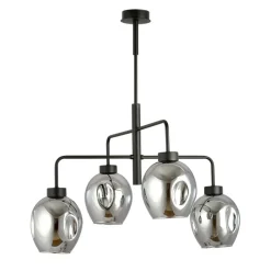 Best Sale Żyrandol w stylu loftowym, do salonu 1163/4 LUKKA | Kaja Oświetlenie Żyrandole Nowoczesne