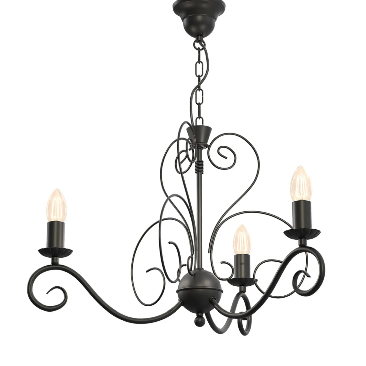 Sklep Kaja Żyrandol świecznikowy na ozdobne żarówki LX 5780 MAURO | Kaja