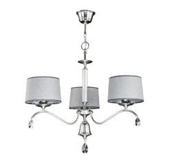 Sklep Kaja Żyrandol z abażurami i kryształkami JUP 1603 EGIDA | Kaja Oświetlenie