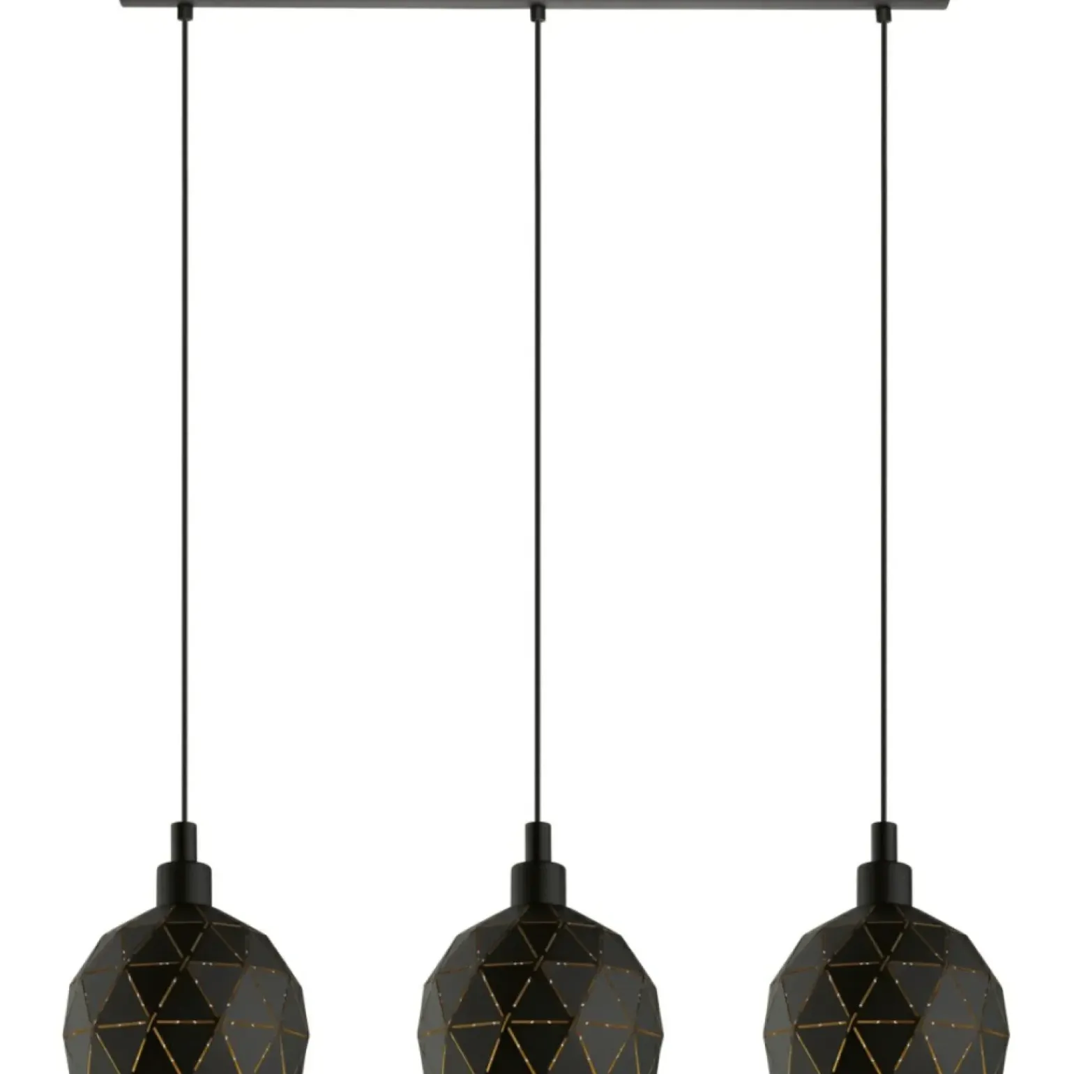 New Żyrandol z dekoracyjnymi kloszami 97846 ROCCAFORTE | Kaja Oświetlenie Żyrandole Nowoczesne