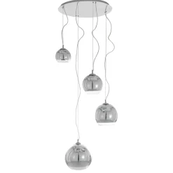 Fashion Żyrandol z kulistymi kloszami MA04914C-004 LAURENT | Kaja Oświetlenie Żyrandole Nowoczesne