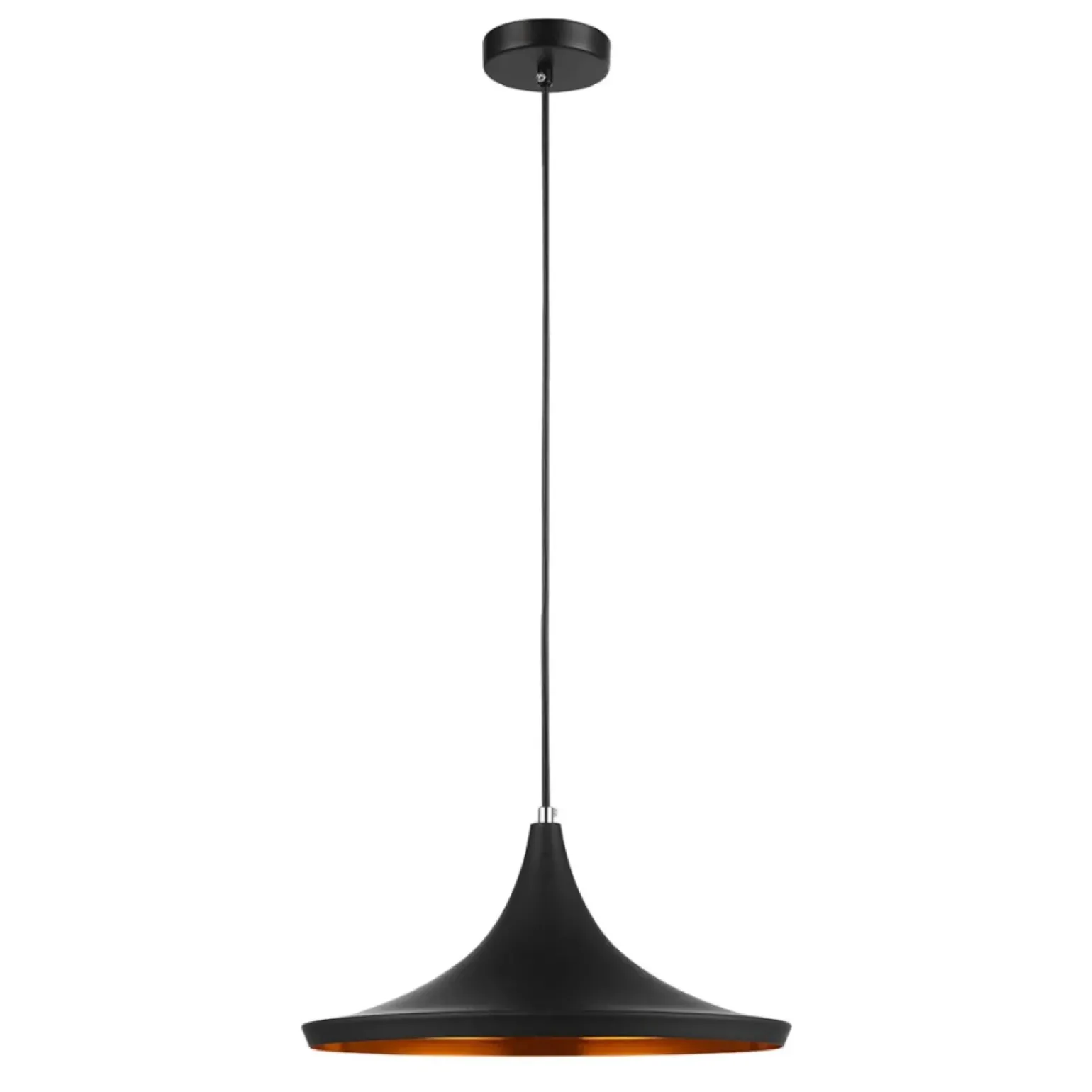 Hot Żyrandol z loftowym, szerokim kloszem MDM-2360/1 PEDRO | Kaja Żyrandole Nowoczesne