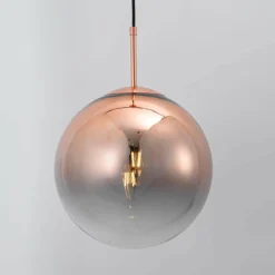 Shop Żyrandol z miedzianym kloszem LP-2844/1P MI PALLA | Kaja Oświetlenie Żyrandole Nowoczesne