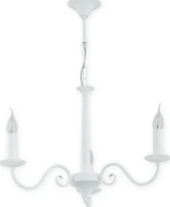 Sklep Kaja Żyrandol z regulacją wysokości O2893 W3 BIA | Kaja Oświetlenie