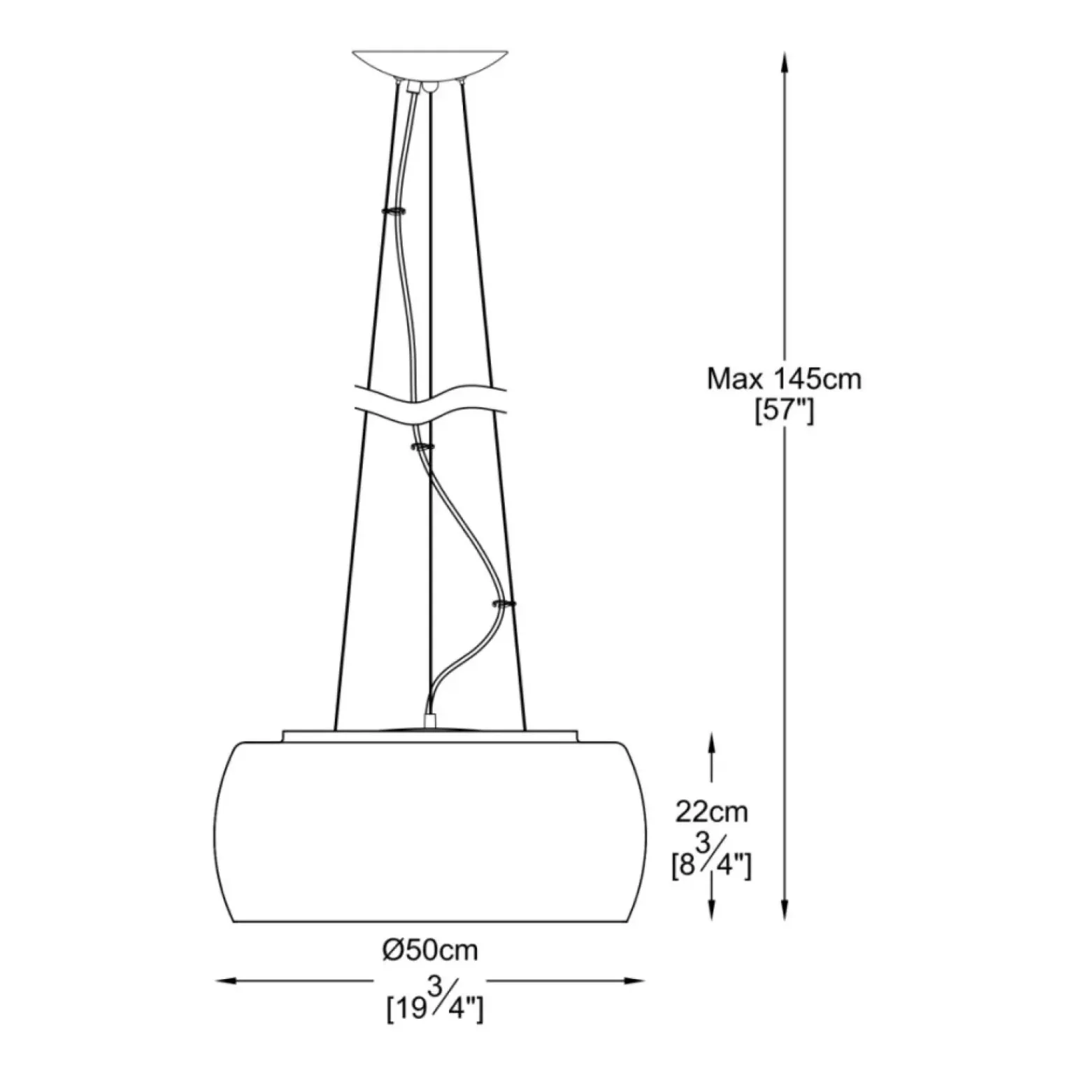 Shop Żyrandol z szeroki kloszem P0076-06X-F4FZ CRYSTAL| Kaja Oświetlenie Żyrandole Nowoczesne
