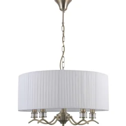 Sklep Kaja Żyrandol z szerokim abażurem PND-28343-5A FERLENA | Kaja Oświetlenie