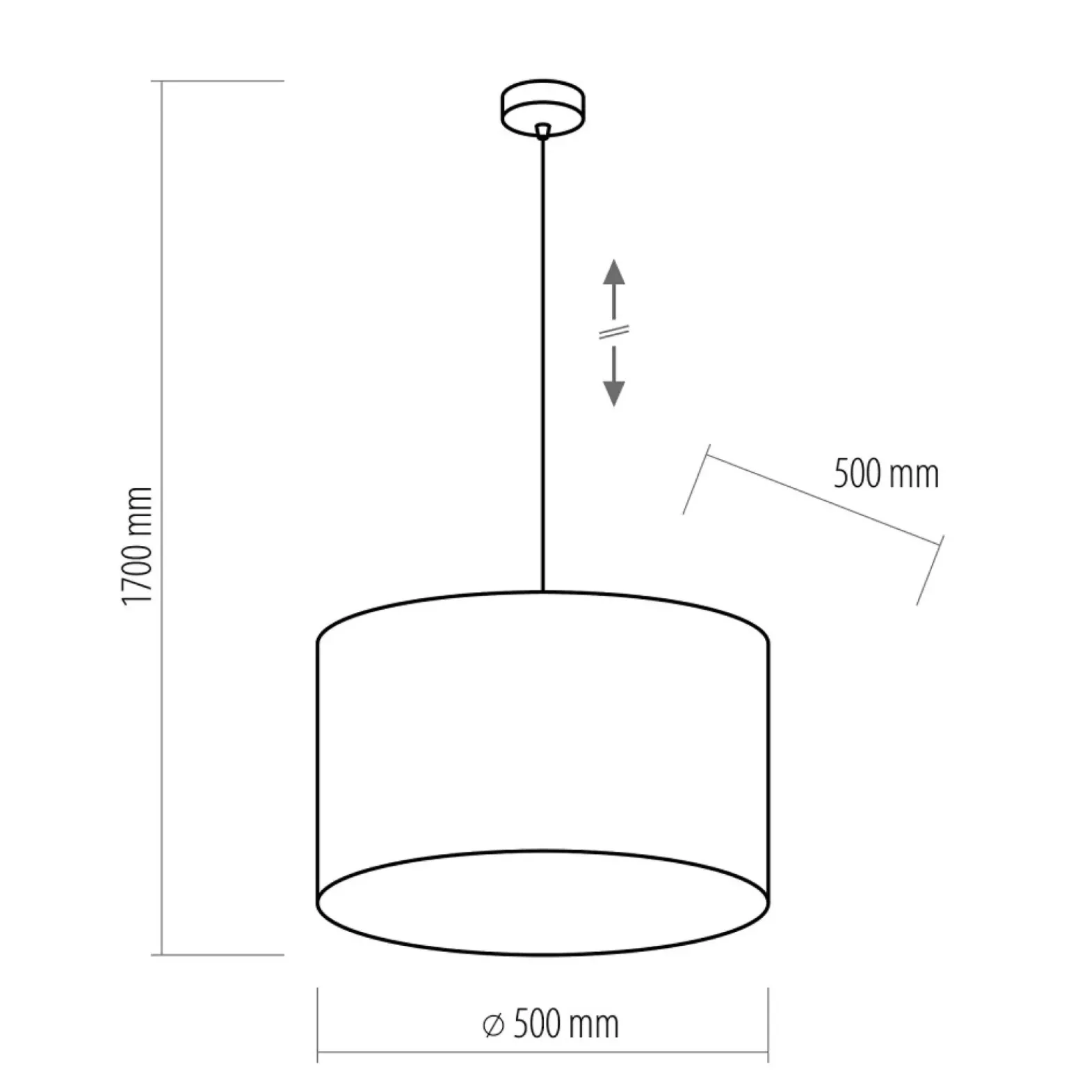 Best Sale Żyrandol z szerokim różowo-złotym abażurem TK 6164 z serii TERCINO Żyrandole Nowoczesne