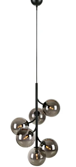 Best Sale Żyrandol z transparentnymi kolistymi kloszami 108108 | Kaja Żyrandole Nowoczesne