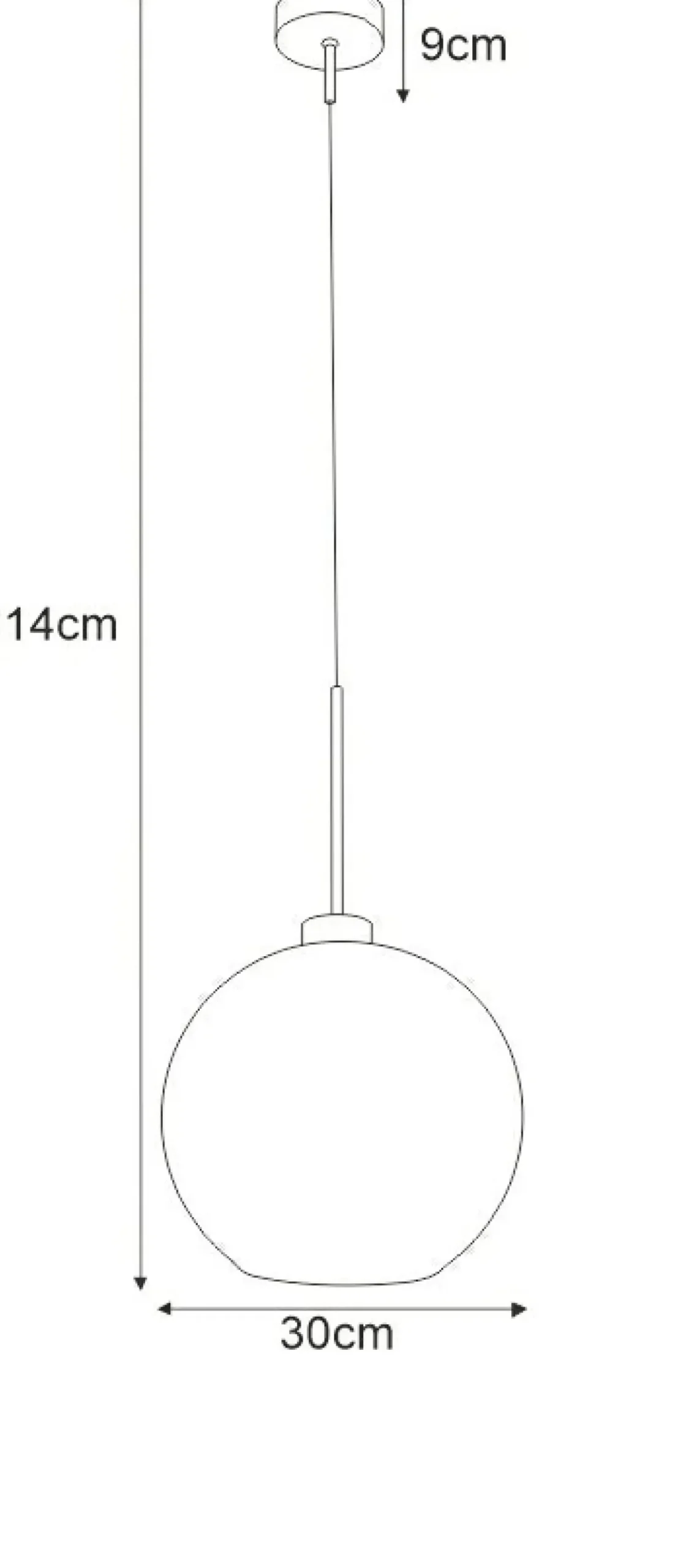 Clearance Żyrandol zwis z okrągłym kloszem K-4855 LAMBERT | Kaja Oświetlenie Żyrandole Nowoczesne